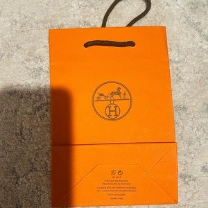 Authentic Hermes gift bag